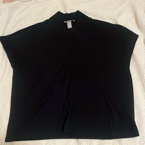 H&M Black Blouse Size XL